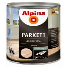 Alpina Parkett / Альпина Паркет лак паркетный шелковисто матовый