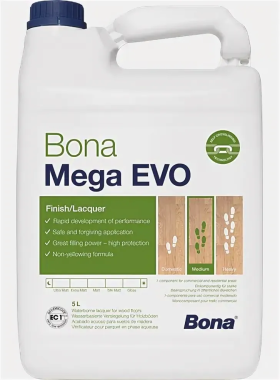 Лак Bona Mega EVO / Бона Мега однокомпонентный полиуретановый паркетный