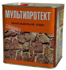 МультиПротект Л - Фасадный лак с мокрым эффектом