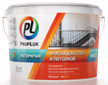 ProfiLux Негорючая Краска интерьерная для стен и потолка
