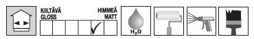 Beckers Elegant Vaggfarg Matt 7 характеристики.png